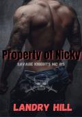 Property Of Nicky (Savage Knights MC #5)