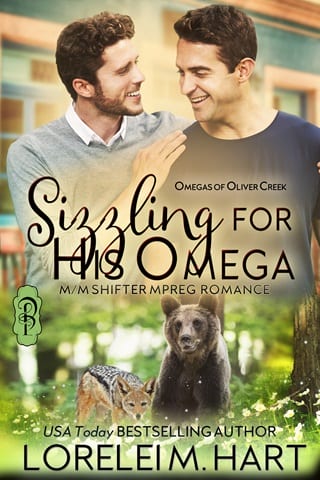 Sizzling for His Omega (Omegas of Oliver Creek #12)